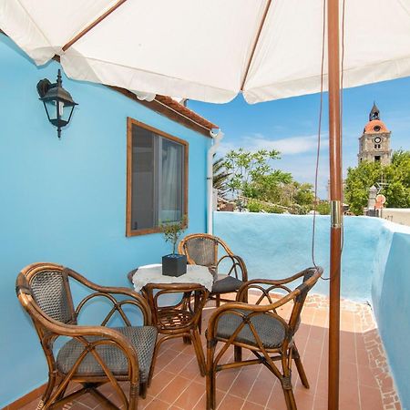 Old Town Roloi House Villa Rhodes City Ngoại thất bức ảnh